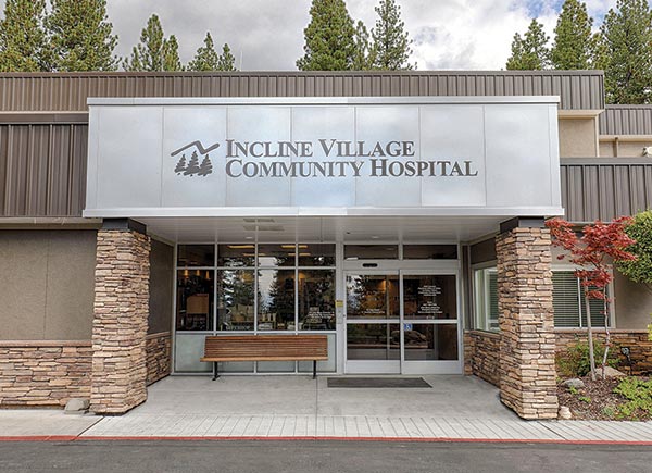 incline village community hospital entrance