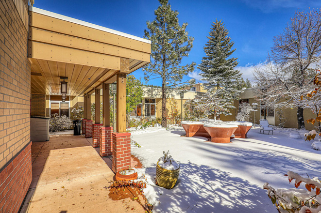 TFH Long Term Care Center Outdoor Courtyard