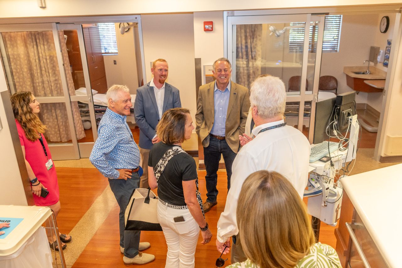 Beach boys and governor lombardo inside IVCH