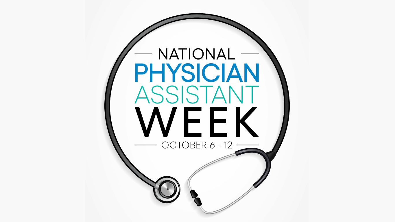 National Physician Assistant Week with Stethoscope