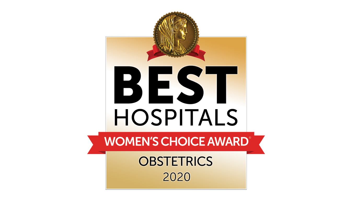 Women's Choice Award 2020 for Obstetrics designation seal