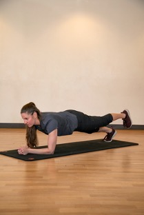 single leg plank