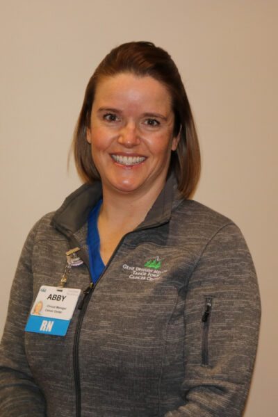 Abby Thomas, MHS, BSN, RN, CWCN, OCN, Oncology Nurse Navigator