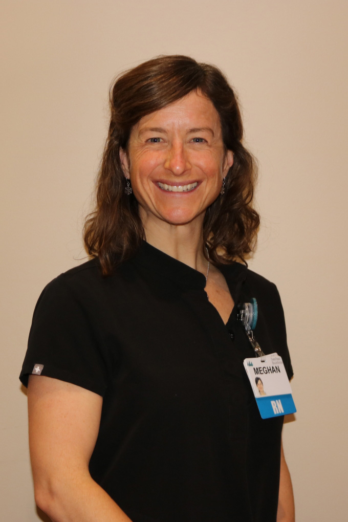 Photo of Swanson, BSN, RN, OCN, Oncology Infusion Nurse