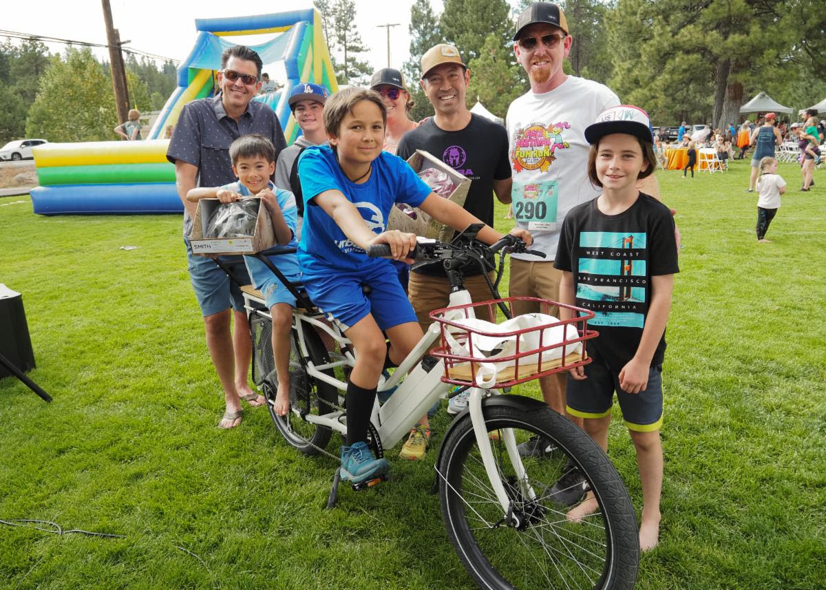 kids and family at fall festival